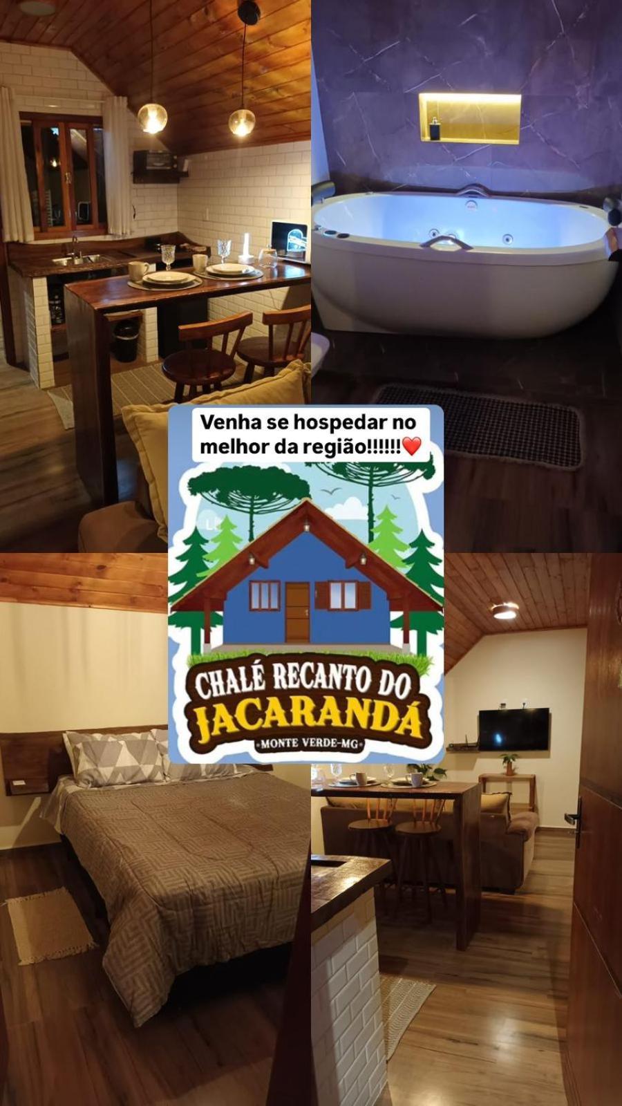 Chale Recanto Do Jacaranda Camanducaia Exterior foto